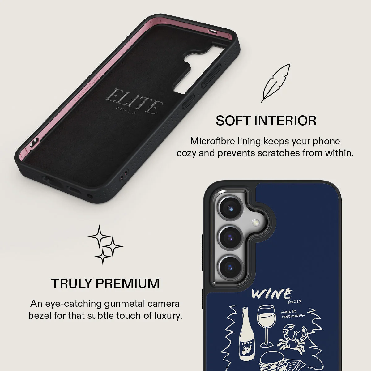 Wine & Dine - Samsung Galaxy S24 Plus Case - Image 17