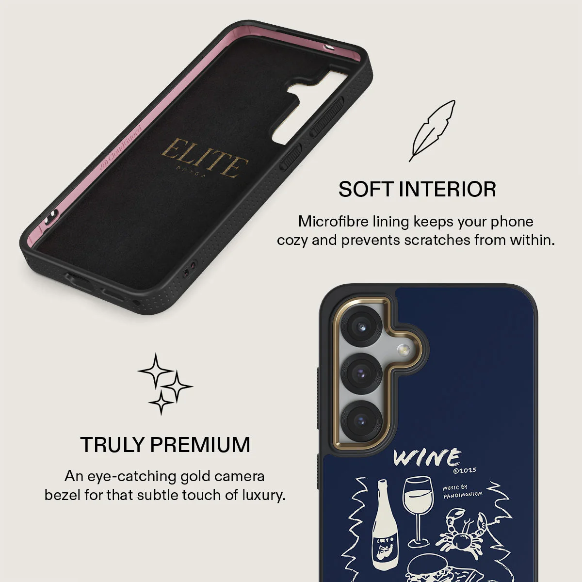 Wine & Dine - Samsung Galaxy S25 Case - Image 10