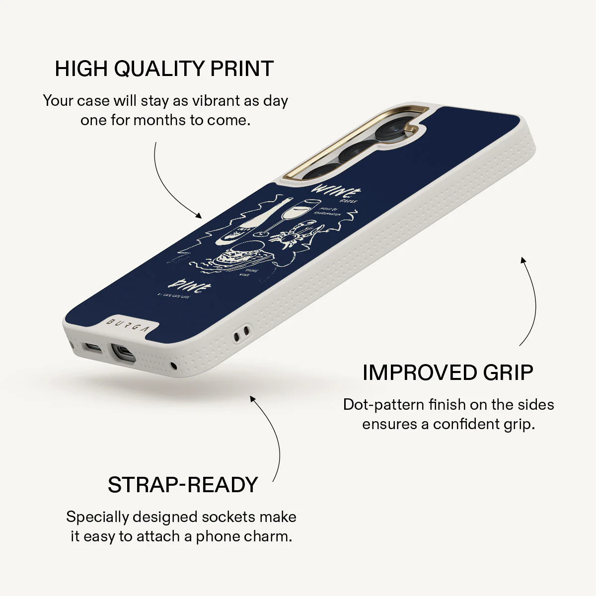 Wine & Dine - Samsung Galaxy S25 Case - Image 23