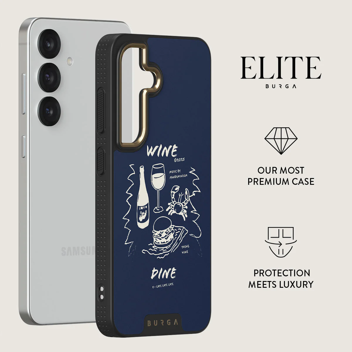 Wine & Dine - Samsung Galaxy S25 Case - Image 6