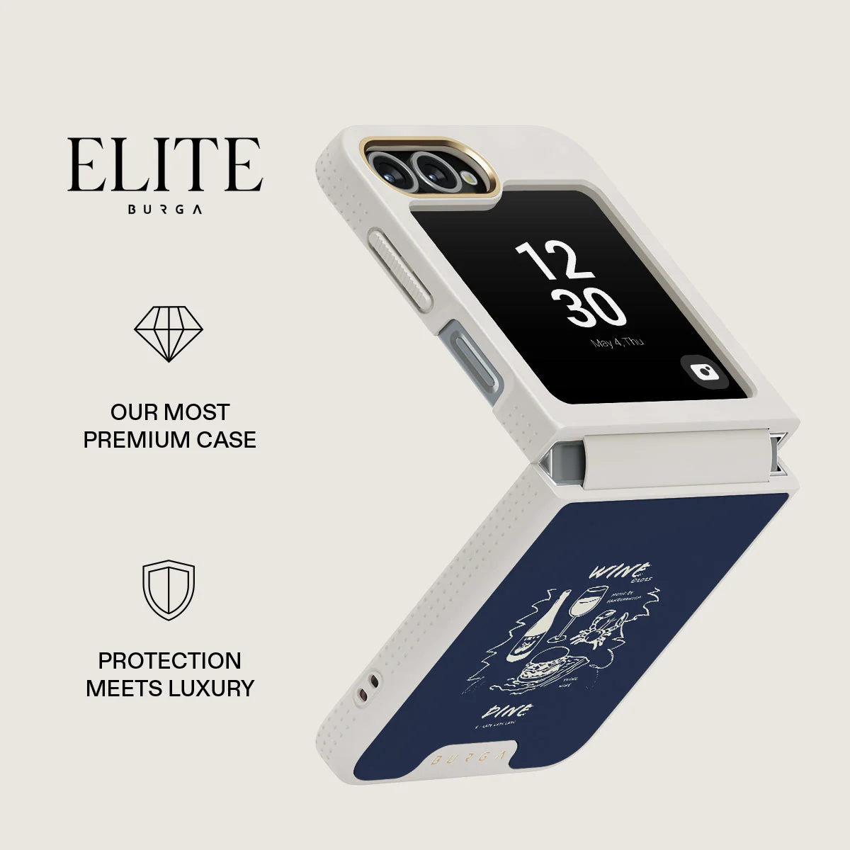 Wine & Dine - Samsung Galaxy Z Flip 6 Case - Image 21