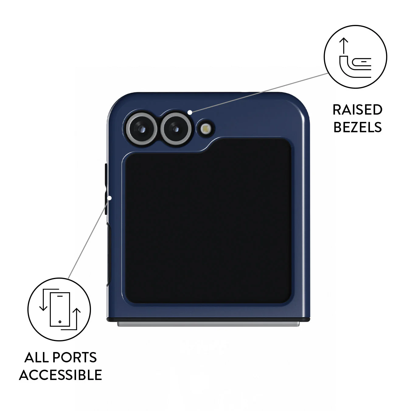 Wine & Dine - Samsung Galaxy Z Flip 6 Case - Image 3