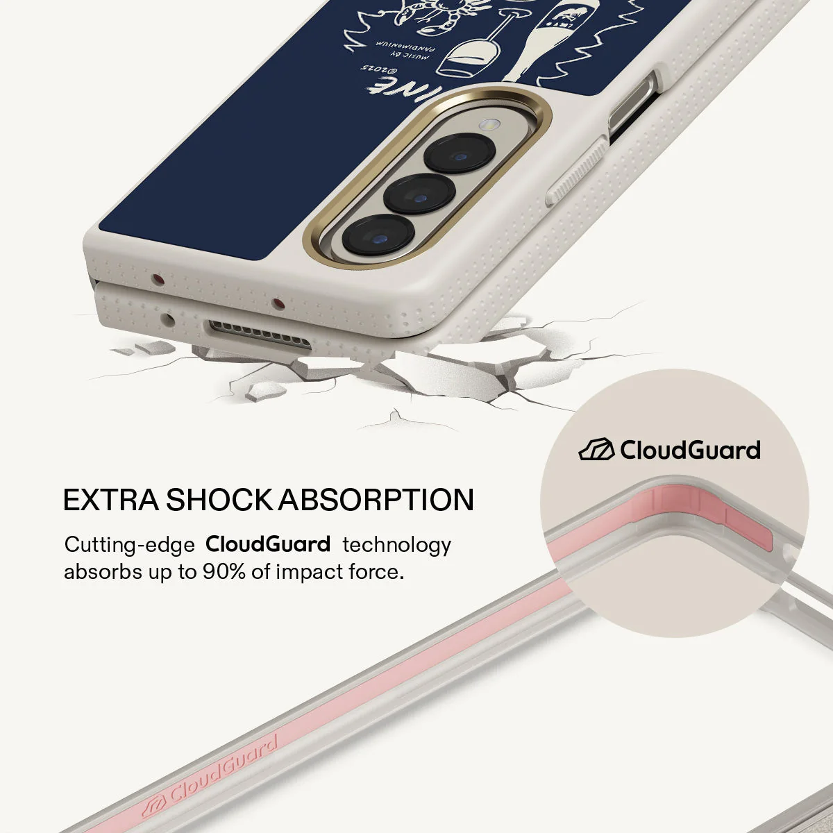 Wine & Dine - Samsung Galaxy Z Fold 4 Case - Image 22