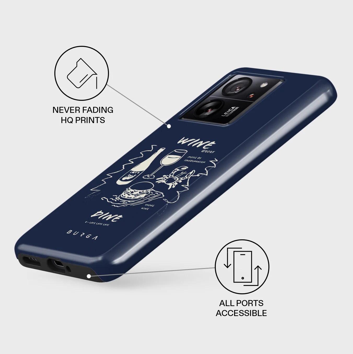 Wine & Dine - Xiaomi 13T Case - Image 3