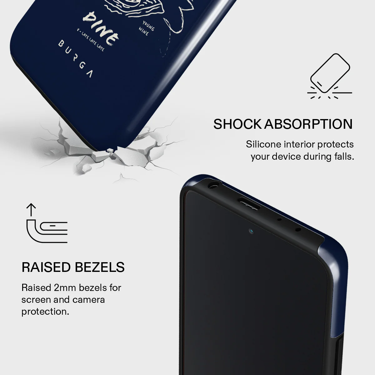 Wine & Dine - Xiaomi Redmi Note 10 Pro Case - Image 4