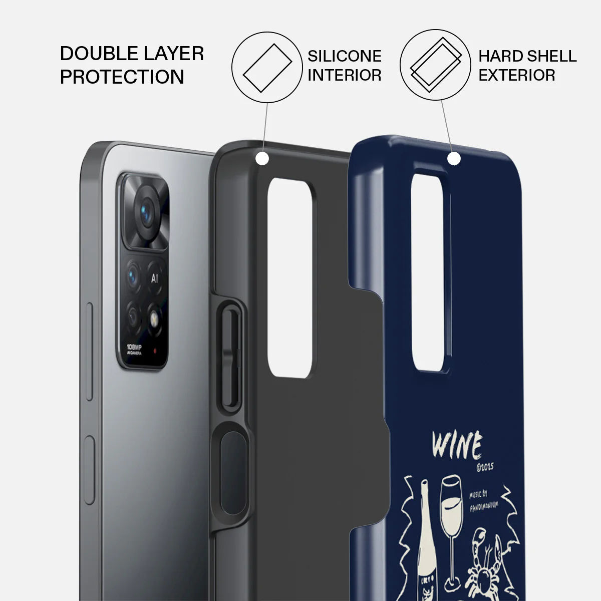 Wine & Dine - Xiaomi Redmi Note 11 Pro Case - Image 2