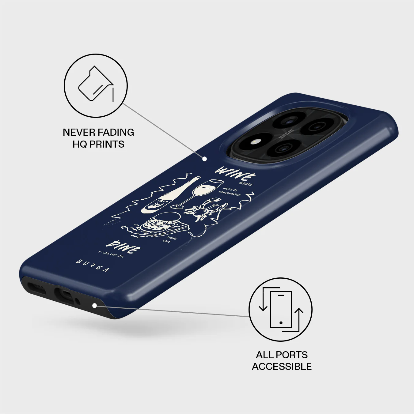 Wine & Dine - Xiaomi Redmi Note 14 Pro+ 5G Case - Image 3