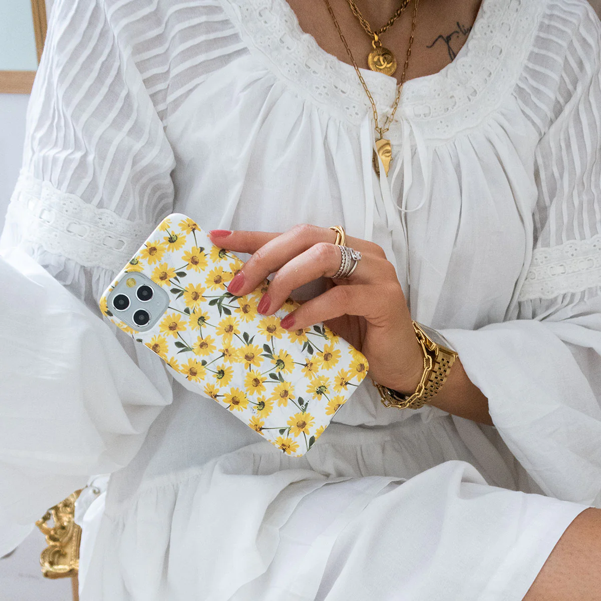 Summer Scent - Yellow Flower Samsung Galaxy A57 5G Case - Image 10