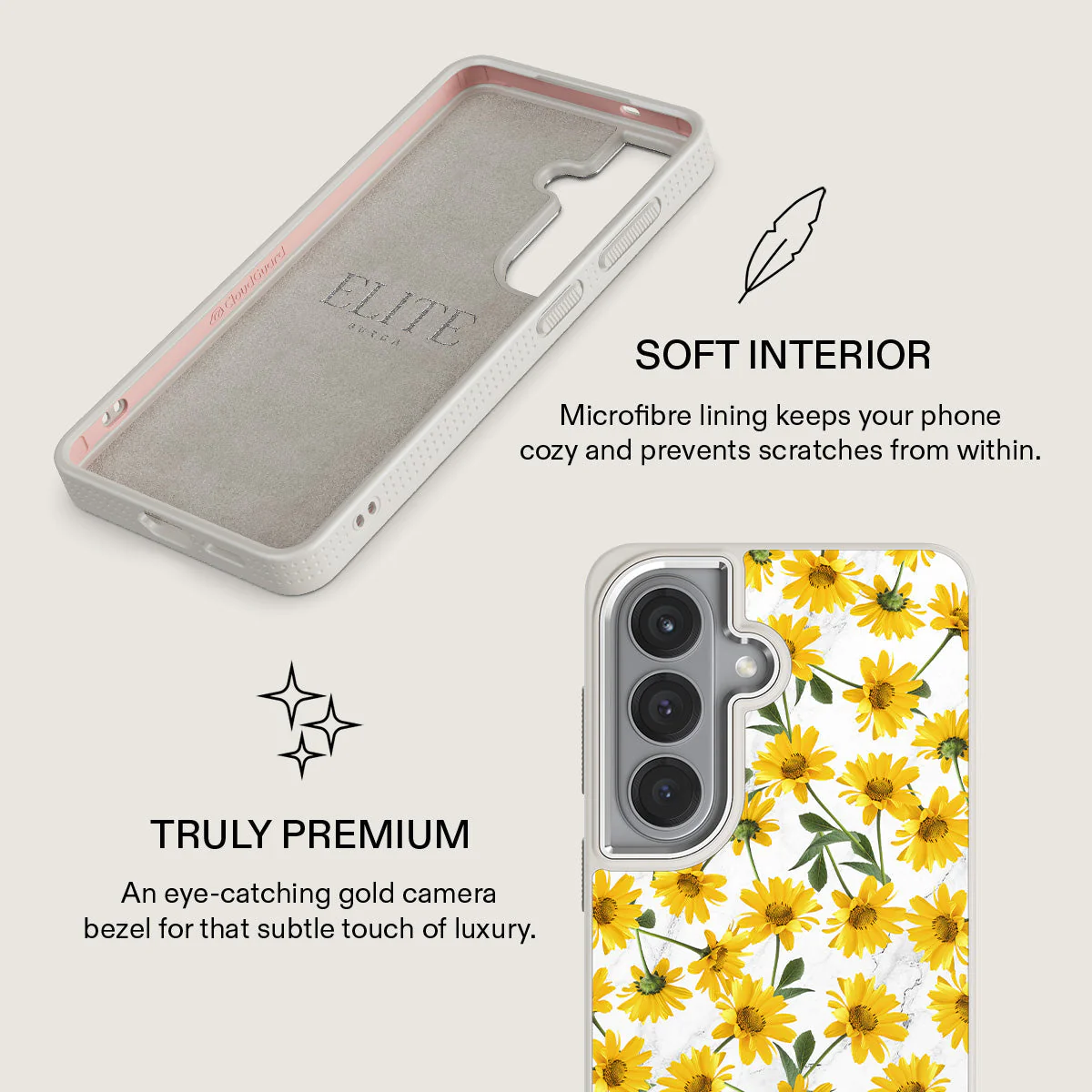 Summer Scent - Yellow Flower Samsung Galaxy S26 Case - Image 38