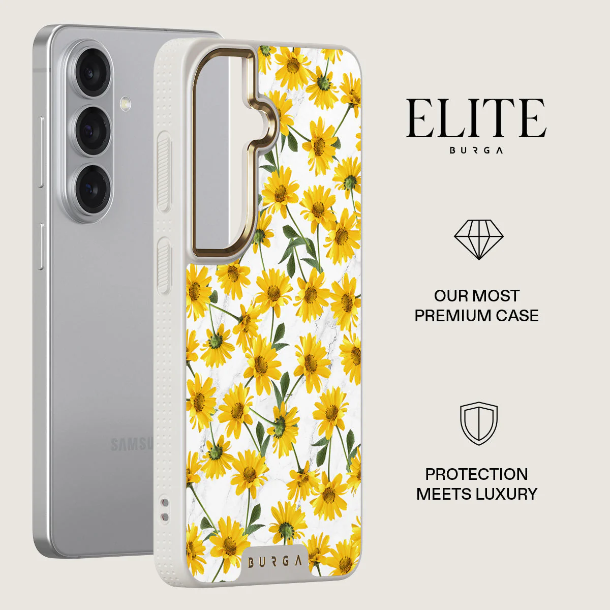 Summer Scent - Yellow Flower Samsung Galaxy S26 Plus Case - Image 27