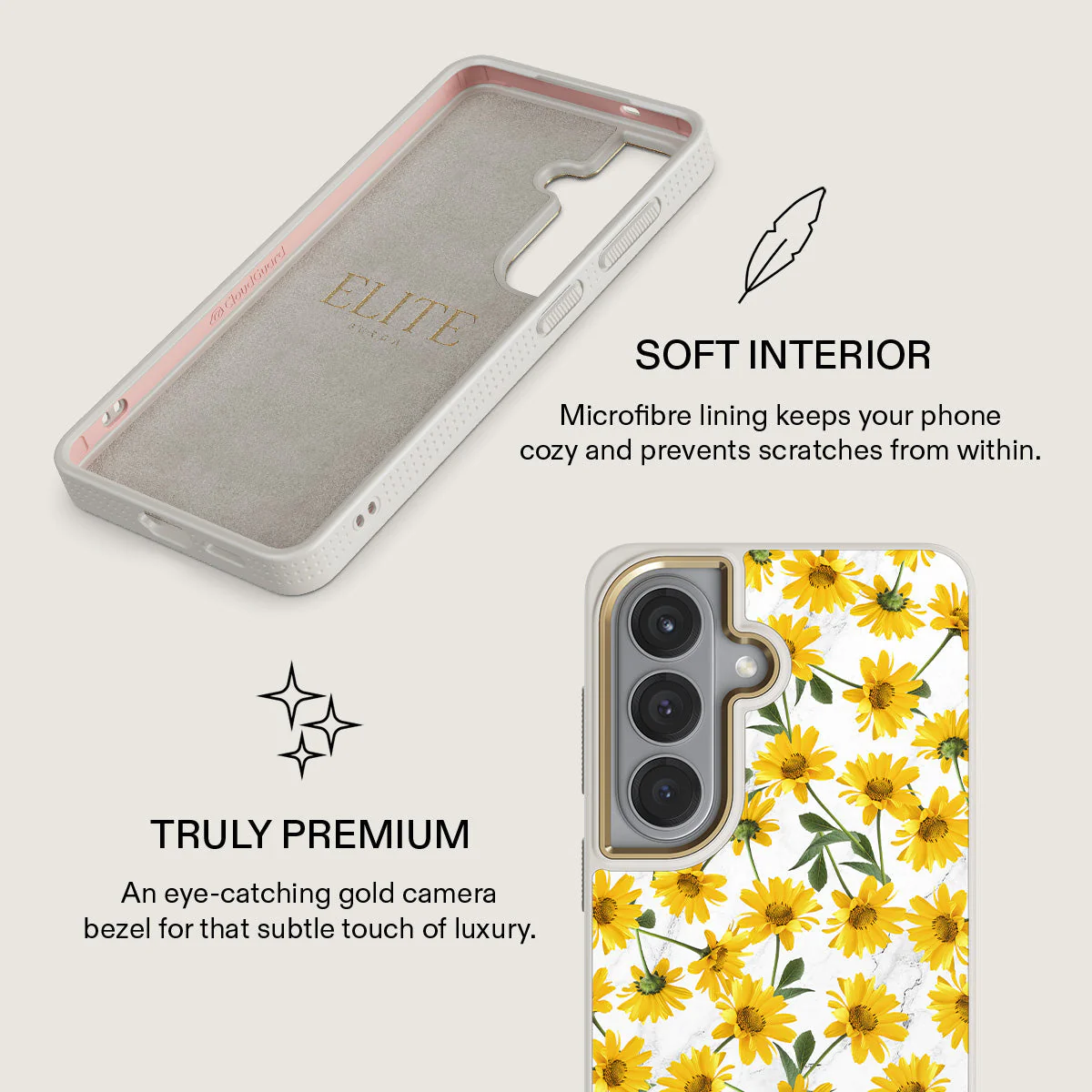 Summer Scent - Yellow Flower Samsung Galaxy S26 Plus Case - Image 31