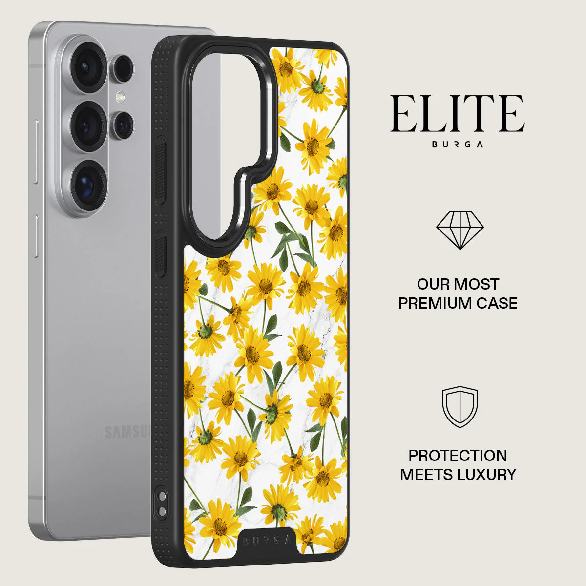 Summer Scent - Yellow Flower Samsung Galaxy S26 Ultra Case - Image 13