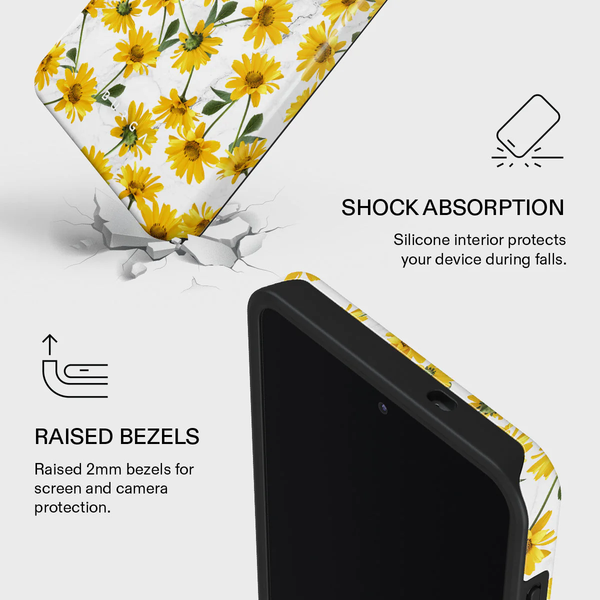 Summer Scent - Yellow Flower Samsung Galaxy S26 Ultra Case - Image 4