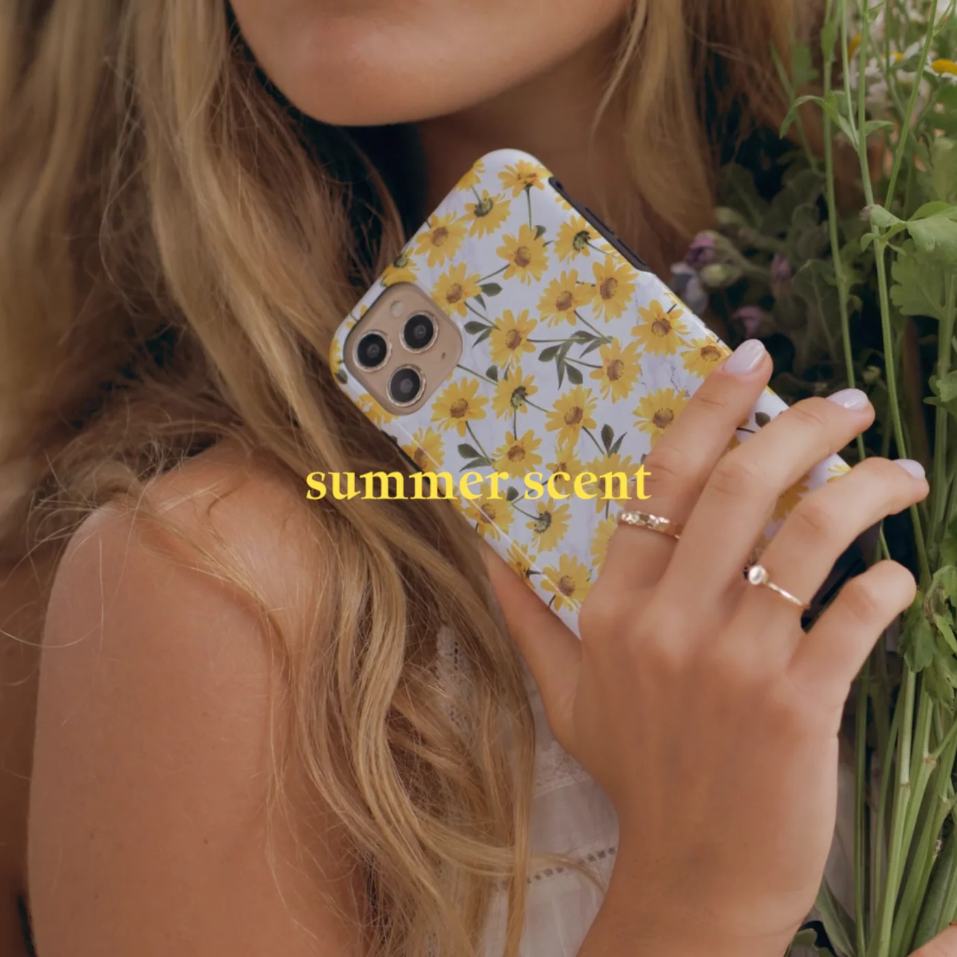 Summer Scent - Yellow Flower Samsung Galaxy S26 Ultra Case - Image 40