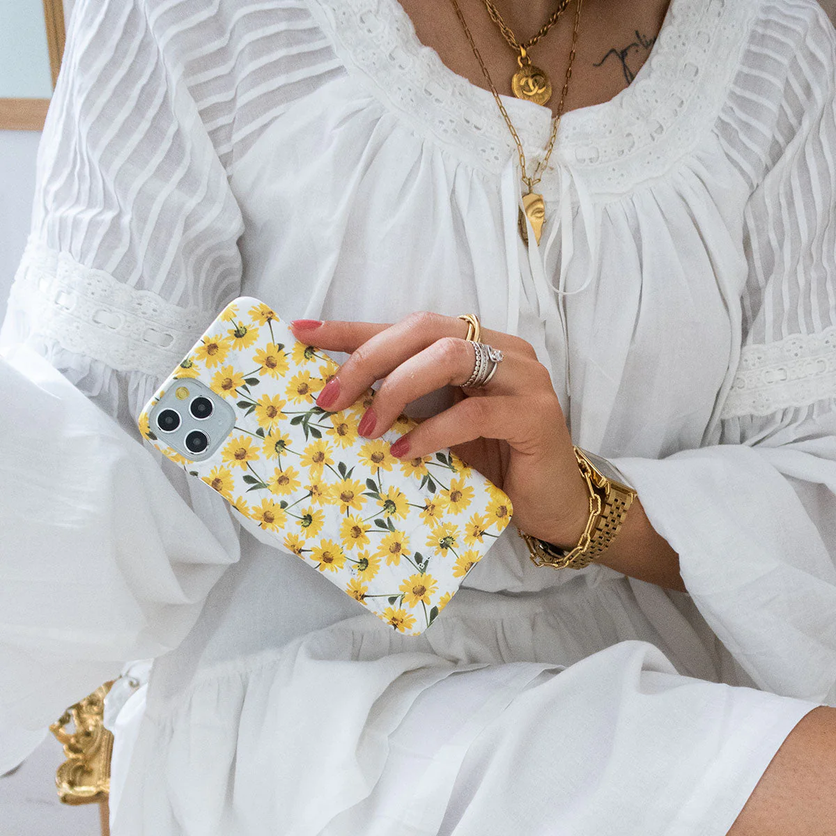 Summer Scent - Yellow Flower Samsung Galaxy S26 Ultra Case - Image 47