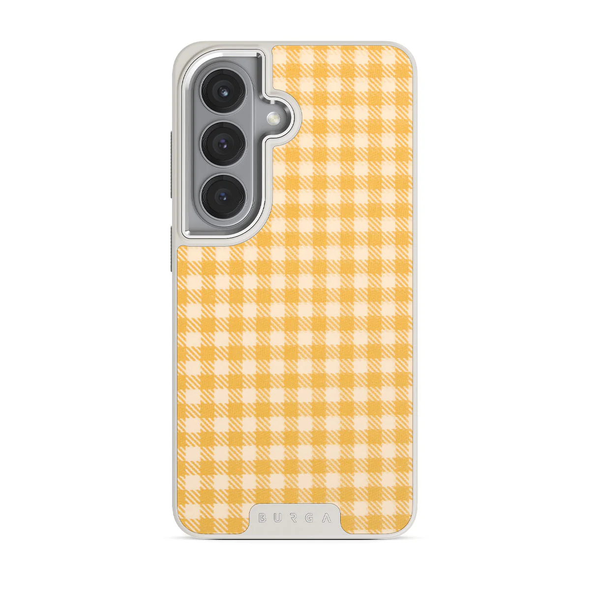 Tuscan Sun - Yellow Plaid Samsung Galaxy S26 Plus Case - Image 33