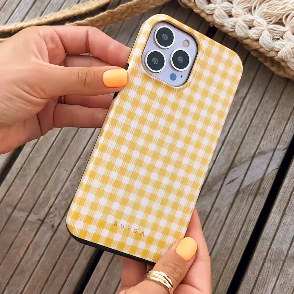 Tuscan Sun - Yellow Plaid Xiaomi 15T Case - Image 5